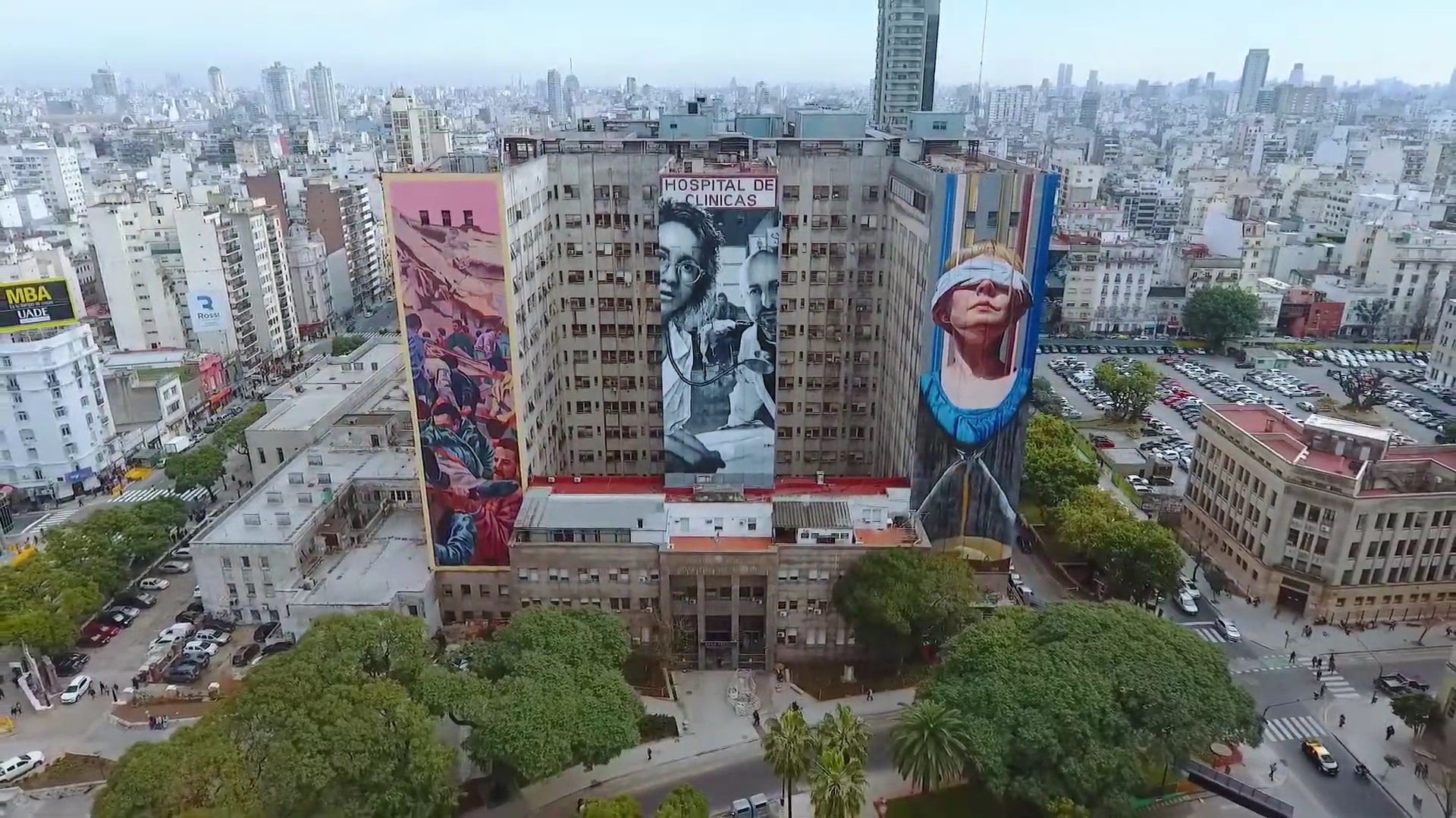 Murales del Htal. de Clínicas